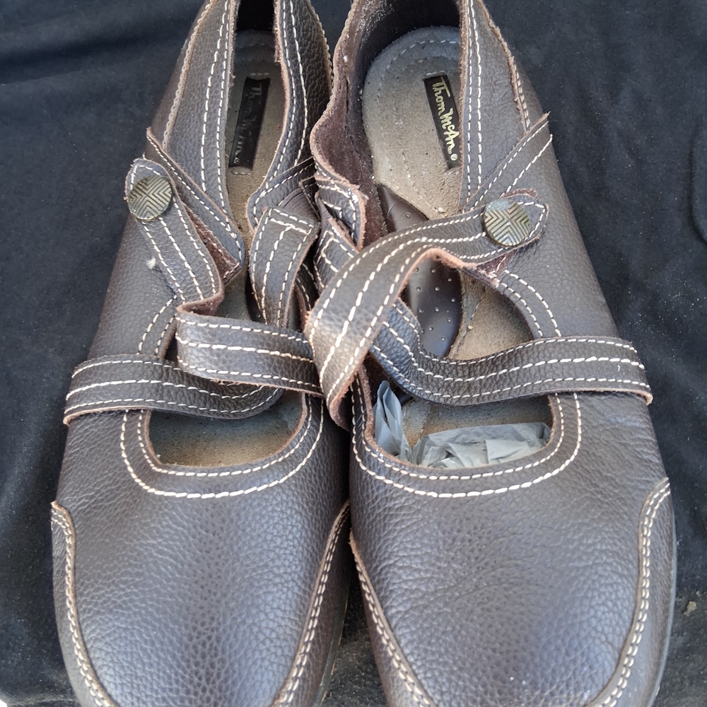 Women's Brown Mary Jane 10